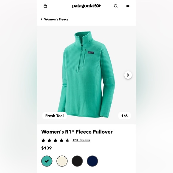 Patagonia R1 Pullover - Picture 5 of 6